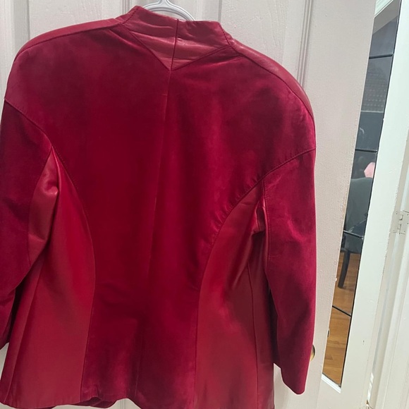 Women's Red Jacket - Picture 2 of 2